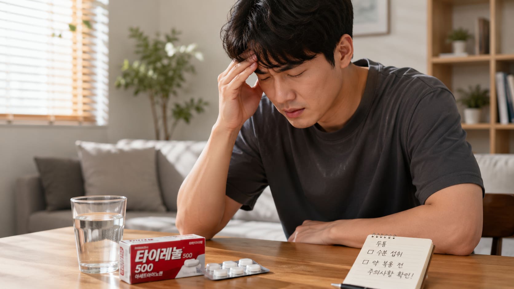 술 먹고 타이레놀 복용 전 확인해야 할 건강 주의사항